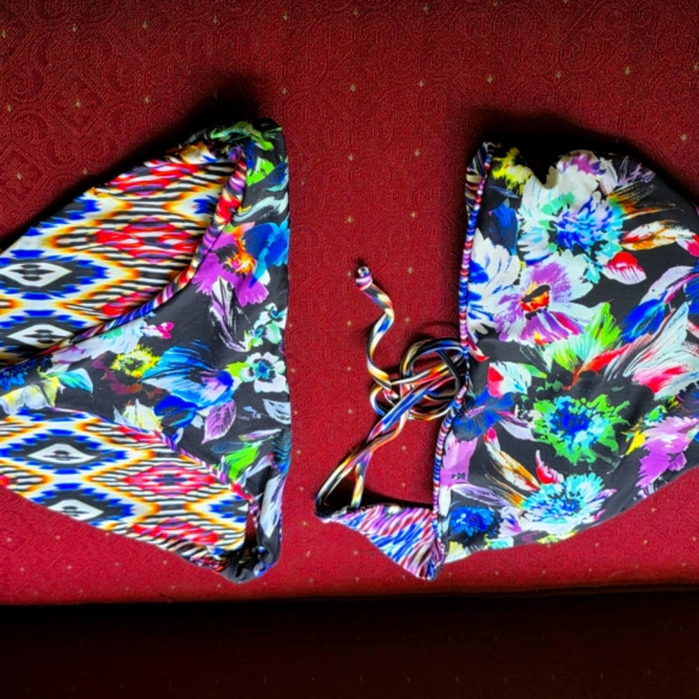 Tinibikini Multicolor Patterned Bikini - image 7